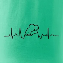 EKG kuchařská čepice
