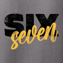 Six seven - písmo