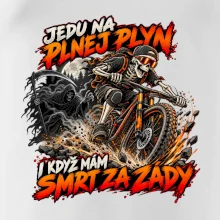 Kostlivec na horském kole ujíždí smrti