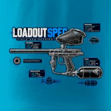 Technický výkres loadout spec paintball