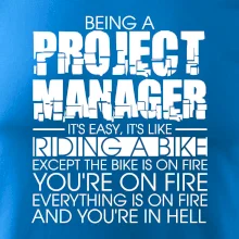 Being A Project Manager - bike