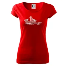 Letní romance - papírová loďka