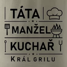 Táta manžel kuchař král grilu