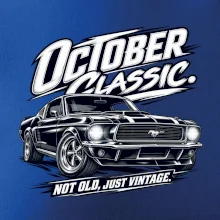 Říjnová klasika americký veterán muscle car