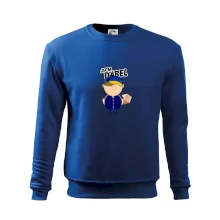 Jsem ďábel doručovatel modro žlutý