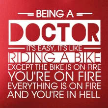 Being a doctor - bike