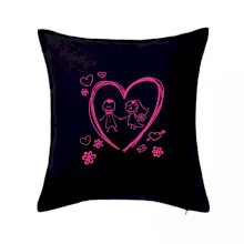 Svatba - kreslené srdce