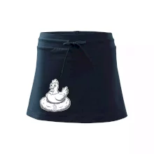 Kuře sedící na bitcoinovém hnízdě