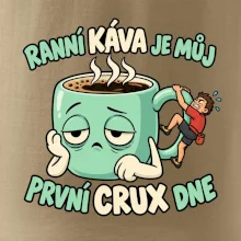 Ranní káva první crux dne