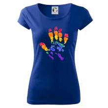 LGBT hand print