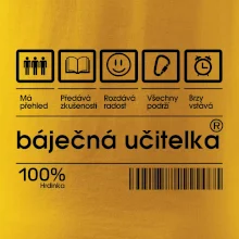 Čárový kód  - Báječná učitelka