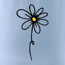 Kopretina - dole na výšku