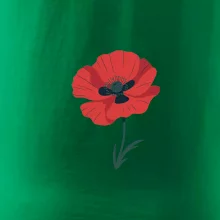 Vlčí mák kreslený velký