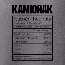 Nutriční hodnoty - Kamioňák
