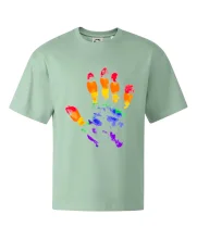 LGBT hand print