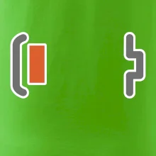 Rodinná trika - baterie maminka