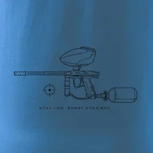 Minimalistický marker stay low shoot straight