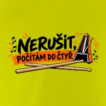 Nerušit počítám do čtyř - metronom a paličky
