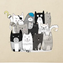 Kočky co nejsou tak úplně veselé