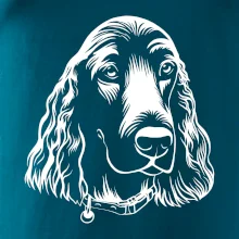 Kokršpaněl - hlava kreslená