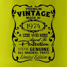 Vintage Etiketa - 1974