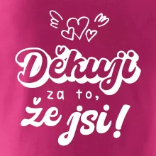 Psací děkuji za to, že jsi