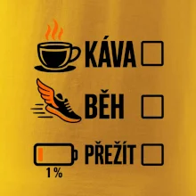 Káva běh přežít