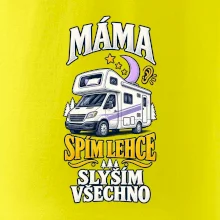 Máma spím lehce slyším všechno rodinná alkovna