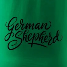 German shepherd - nápis okrasny - nápis okrasný