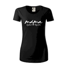 Triko máma psací se jmény dětí