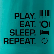 Play eat sleep piano