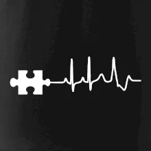 EKG puzzle rozpojené