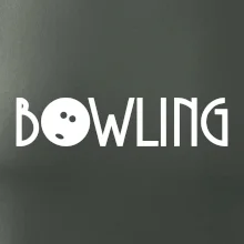 Bowling nápis Bowling nápis