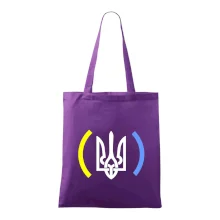 Ukrajina trojzubec s barvami Ukrajina trojzubec s barvami