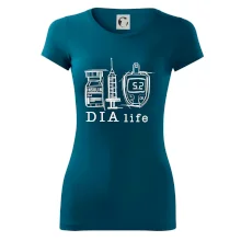 D I A life - kreslený insulin injekce a glukometr D I A life - kreslený insulin injekce a glukometr