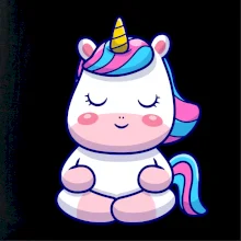 Yoga jednorožec - relax