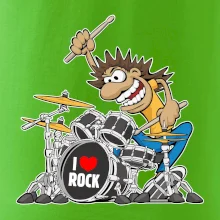 I love rock bubeník