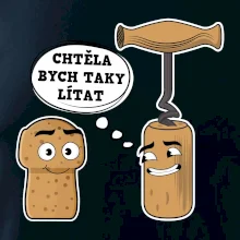 Zátka - chtěla bych taky lítat