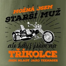 Možná jsem starší muž - tříkolka