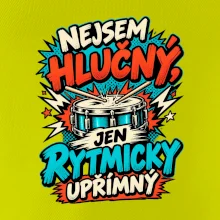 Nejsem hlučný jen rytmicky upřímný - vtipný buben