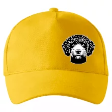 Lagotto romagnolo hlava na prsu