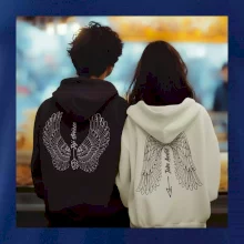 Párova mikina - Jeho anděl , Její strážce