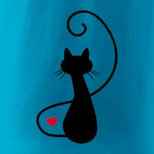 Zamilovaná kočka zpředu