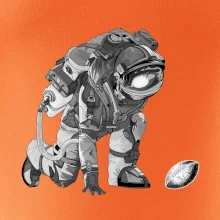 Americký fotbal astronaut