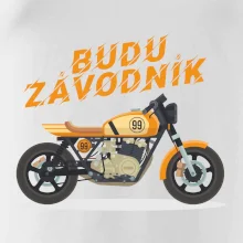 Budu závodník  žlutý cafe racer