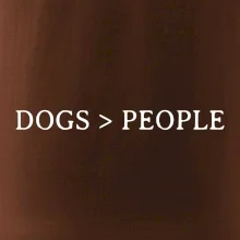 Dogs > People