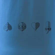 Prší - barvy hracích karet