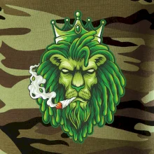 Zhulený lev zelený