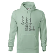 Šachové figurky kreslené