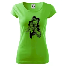 Fotograf kreslený tužkou